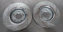 Discos delanteros perforados ventilados para Honda Passport/Odyssey/Ridgeline/Pilot 2020-2023