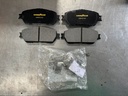 Pastillas de Freno Delanteras Fibra de Carbón y Cerámica para Toyota Tacoma 2005-2015 / Toyota Sienna 2004-2010.