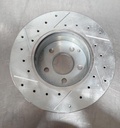 Disco delantero derecho ventilado perforado para Mercedes Benz C250/C300 2009-2016