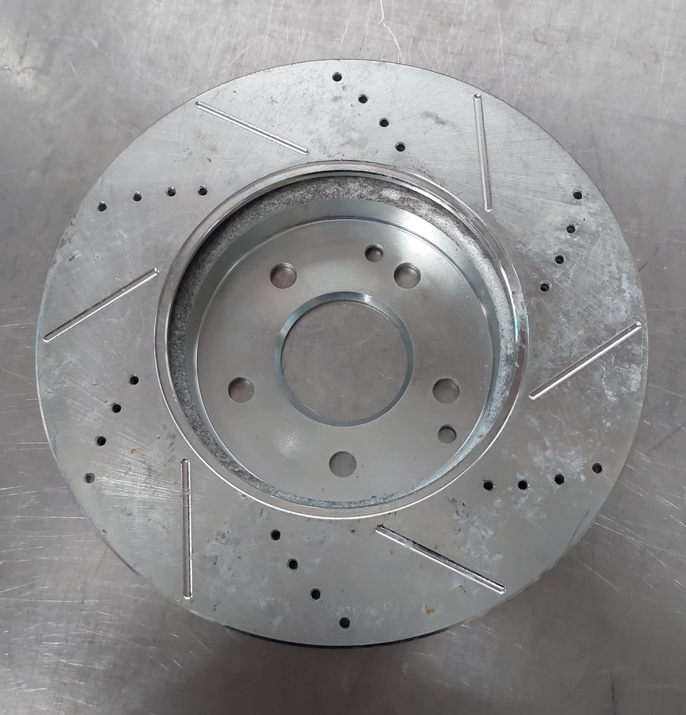Disco delantero izquierdo ventilado perforado para Mercedes-Benz E300/C280/C230/C240/SLK230 1996-2005