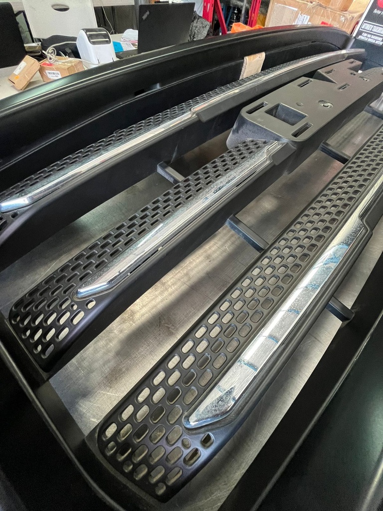 Parrilla Negra / Detalles en Cromo GMC Sierra 2014 2015