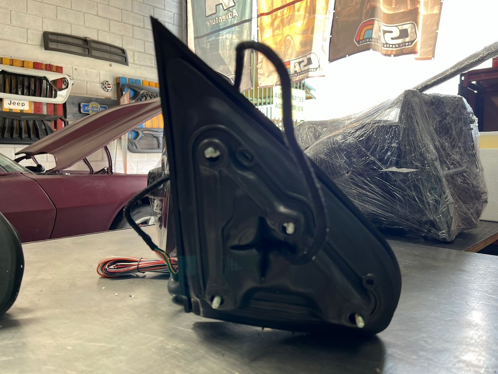 Espejos Tipo Remolque (ESTILO 2 CROMADOS) Calefacción/Luz de Señal/Luz Auxiliar Chevrolet Silverado / GMC Sierra 2014-2018