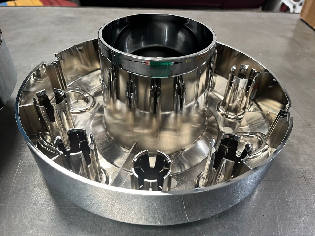 Tapas Centrales de 19.5" para Aros de 10 Tacos de Ford F450 / F550 2005-2016 Super Duty.