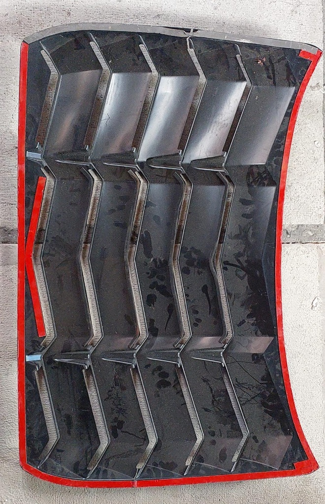 Persiana de ventana trasera para Ford Mustang 2004-2014 (detalle)