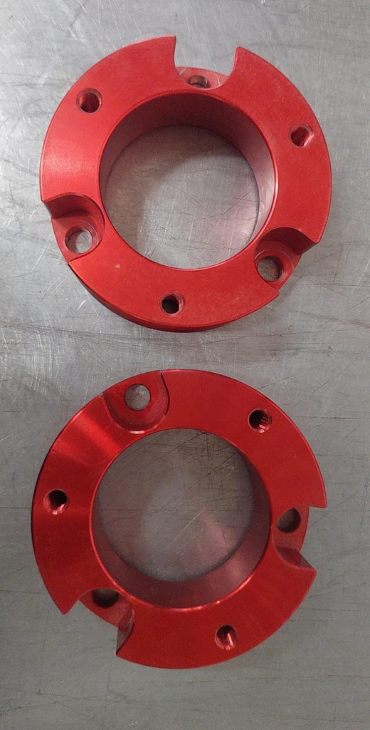 Elevacion delantera de 2 pulgadas para Toyota Tacoma/4Runner/FJ Cruise 2003-2023
