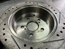 Discos Traseros Perforados para Toyota Corolla XSR 1.8L 2005-2006 / Cellica GTS 1.8L 2000-2005 / Pontiac Vibe GT 1.8L 2003-2006.