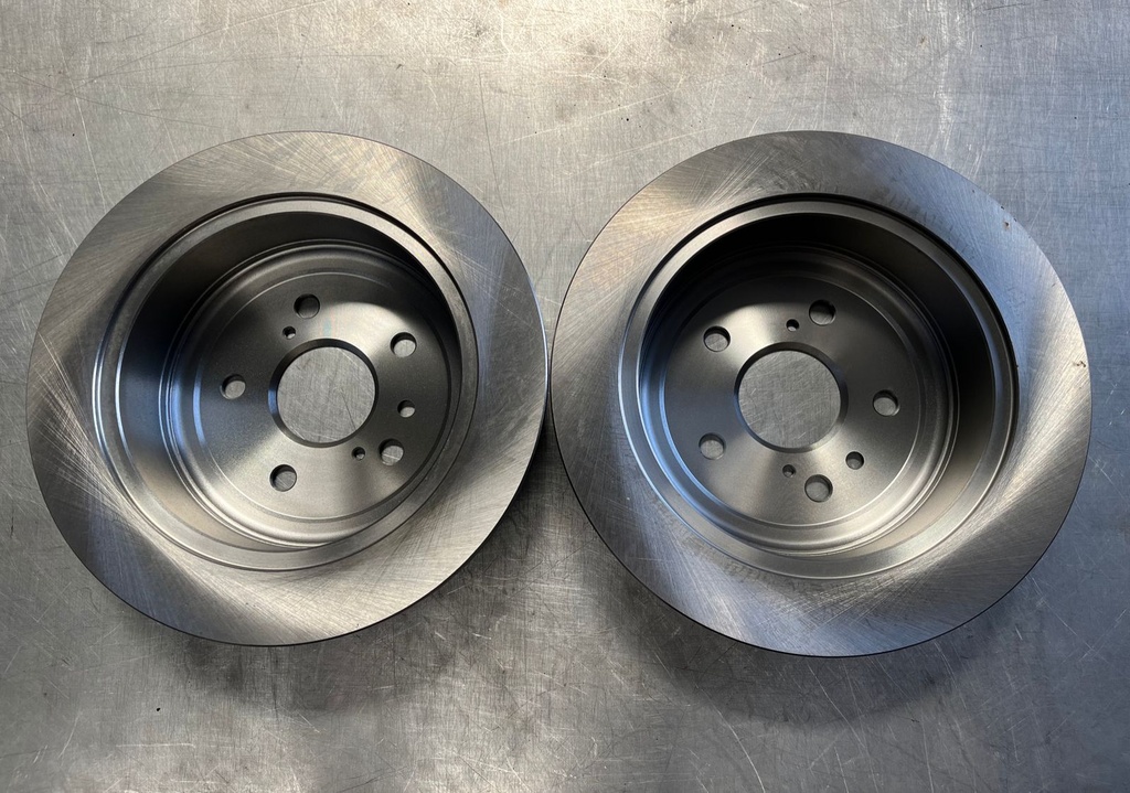 Discos Traseros Sólidos para Toyota Highlander 2004-2007 / Lexus RX330 2004-2006 / RX400H 2006-2007 / RX350 2007-2009.