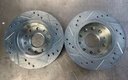 Discos Traseros Perforados / Sólidos para Volkswagen Jetta 2.0L 2013-2018 / Golf Sportwagen 1.8L / 2.0L 2015 / 2018 / Golf Alltrack 1.8L 2017-2018.