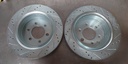 Discos traseros perforados ventilados para Ford F150 2012-2020