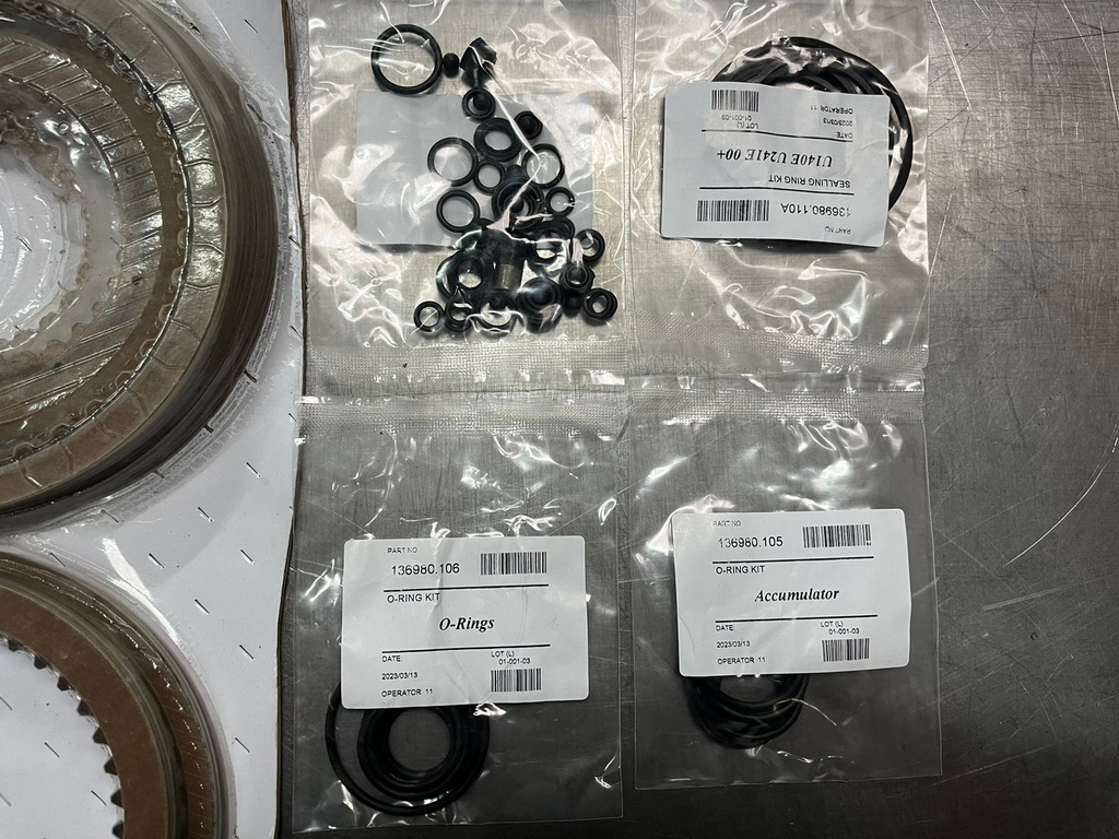 Kit de Overhaull de Transmisión para Toyota Rav4 2.0L / 2.4L 2000-2008 / Highlander 3.0L / 3.3L 2001-2007 / Camry 2.4L / 3.0L 2002-2003.