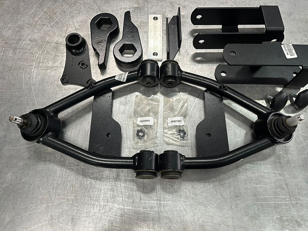 Kit de Levante completo para 2.5" de Chevrolet Miniblazer 4x4 1995-2005 / S10 1984-2003 / GMC Sonoma 4x4 1991-2004 / S15 4x4 1983 1990.
