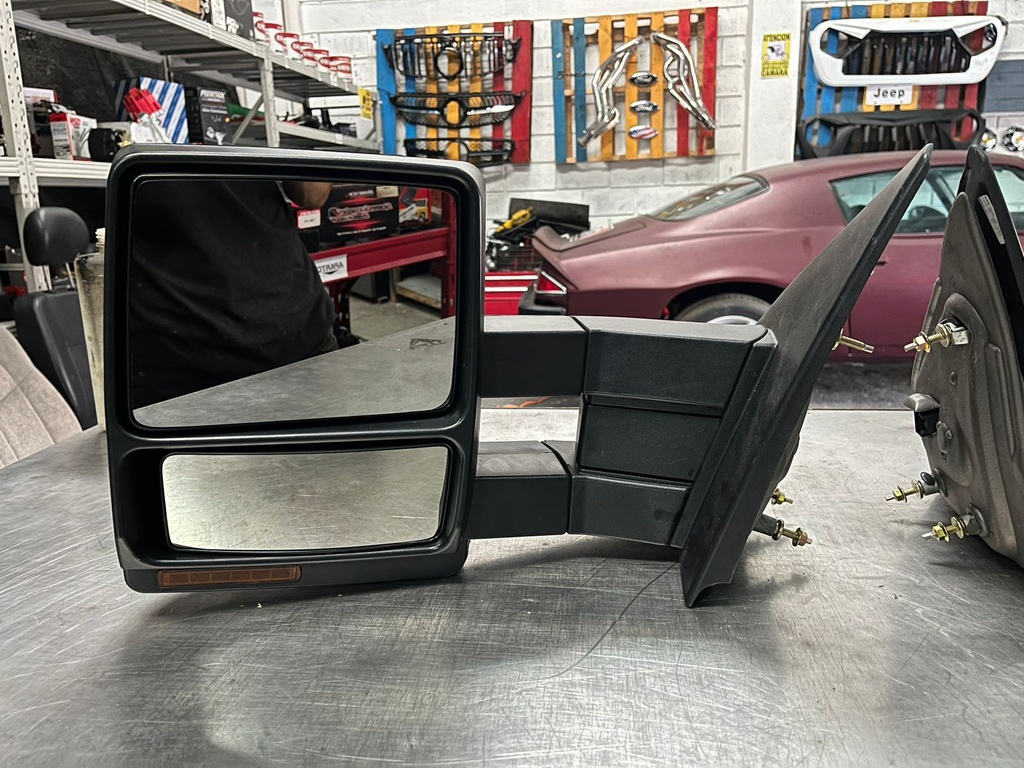 Espejos Tipo Remolque con Calefacción para Ford F150 2007-2014.
