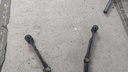 Hojas de resorte traseras para Toyota Tacoma 1998-2004