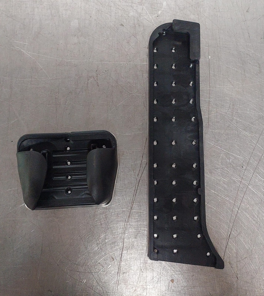 Cubiertas de pedales de aleación de aluminio para Kia K5 2020-2024