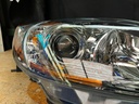 Luces Delanteras Cromadas Tipo Lupa para Mazda 3 2010-2013.