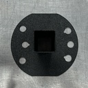 Espaciador con PortaPlacas para Repuesto de Jeep TJ/ JK 97/18