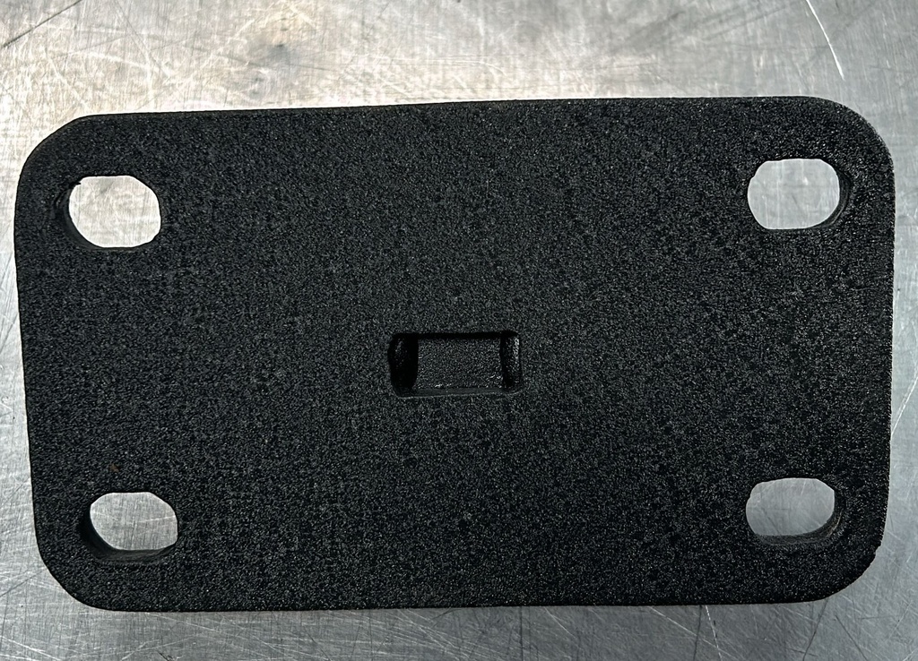 Base de grillete 6 1/2" de largo y 4" de alto