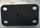 Base de grillete 6 1/2" de largo y 4" de alto