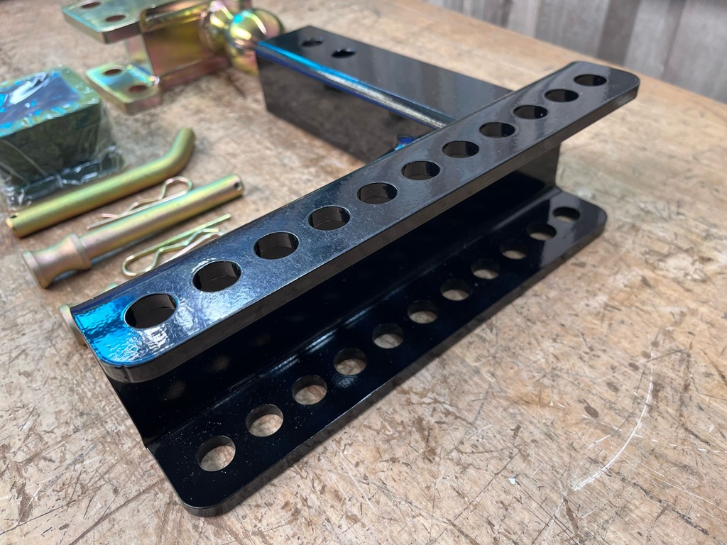 Pegadero ajustable de altura de 8" para pegadero de 2.5".