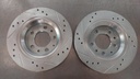 Discos traseros perforados para Mazda 6 / Ford Fusion 2006-2012