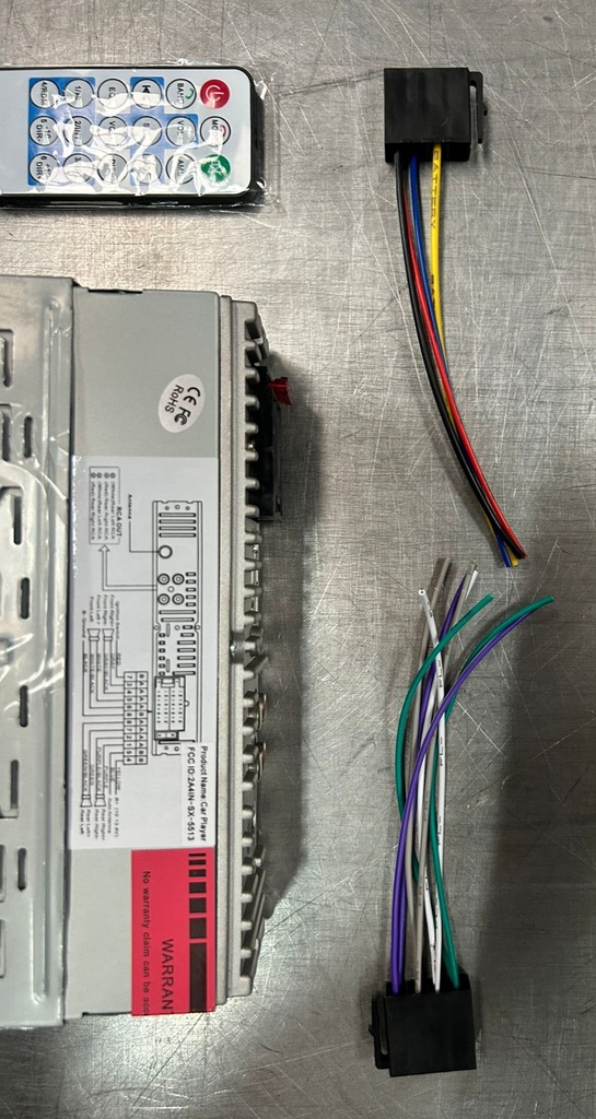 Radio Clásico Bluetooth 7 pulgadas