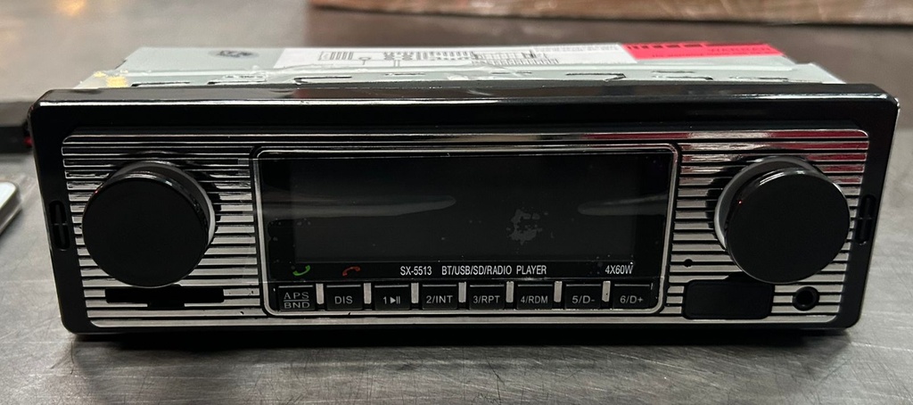 Radio Clásico Bluetooth 7 pulgadas