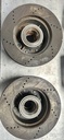 Discos delanteros perforados ventilados para Ford F-250 Super Duty 4x2 2013-2022