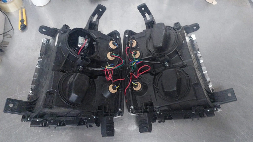 Luces delanteras para Chevrolet Silverado 1500 2014-2015