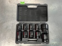 Set de Cubos de impacto 1" para rosca de 21mm hasta 50mm.