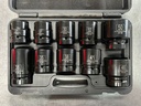 Set de Cubos de impacto 1" para rosca de 21mm hasta 50mm.