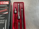 Set de 5 piezas de extenciones de 3/8".