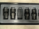 Set de cubos giratorios de impacto de 3/8". (9 PIEZAS)