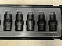 Set de cubos giratorios de impacto de 3/8". (9 PIEZAS)