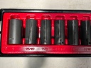 Set de cubos de impacto profundos de 3/8". (12 PIEZAS)