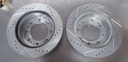 Discos delanteros perforados ventilados para Chevrolet Silverado 2500HD / 3500HD 2015-2023