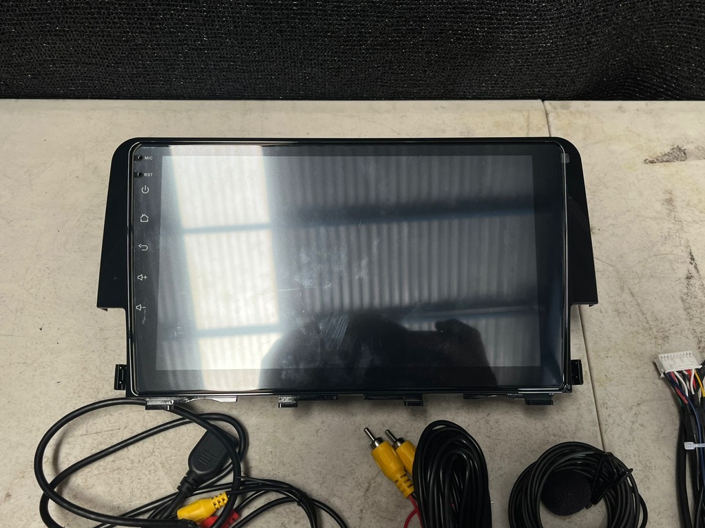 Radio Pantalla 9" con android 13 / 1G+32G Carplay inalámbrico y Android Auto / Navegación GPS y conexión WiFi para Honda Civic 2016-2020.