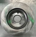 Discos delanteros y pastillas ventilados para Jeep Cherokee Wagoner 1984 a 1989 YJ 1987 a 1989 Comanche 1986 a 1989
