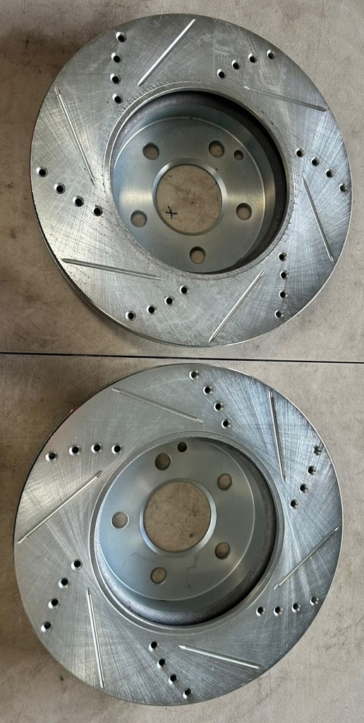 Discos delanteros perforados/ventilados Mercedes Benz E320 03/09