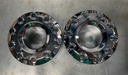 Tapas Centrales de 19.5" para Aros de 10 Tacos de Ford F450 / F550 2005-2016 Super Duty.