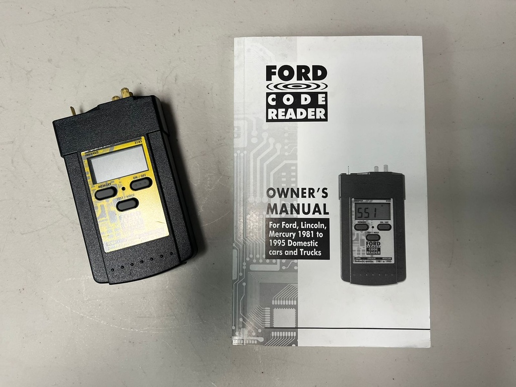 Lector de Códigos para Vehículos Ford 2.3L / 3.8L / 4.0L / 4.2L / 4.9L / 5.0L / 5.8L de 1981-1995.