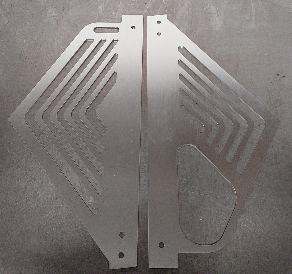 Cubiertas de panel de motor para Chevrolet Corvette C8 2020-2022.