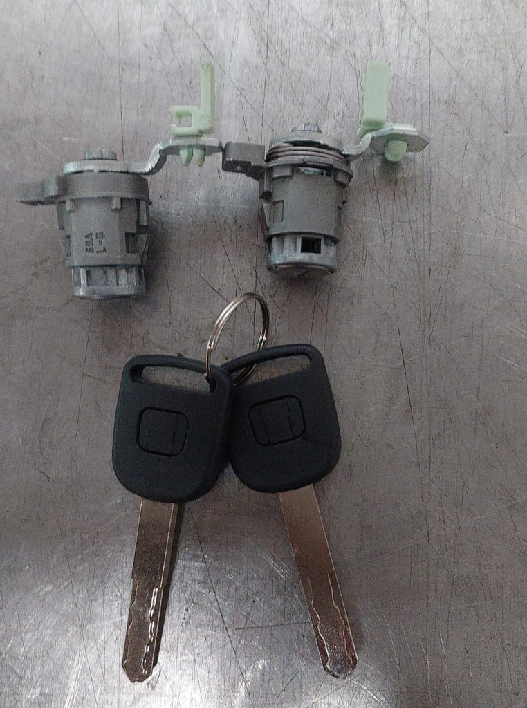 Cilindro de cerradura con 2 llaves izquierda y derecha para Honda Accord / Civic / Odyssey 1998-2005