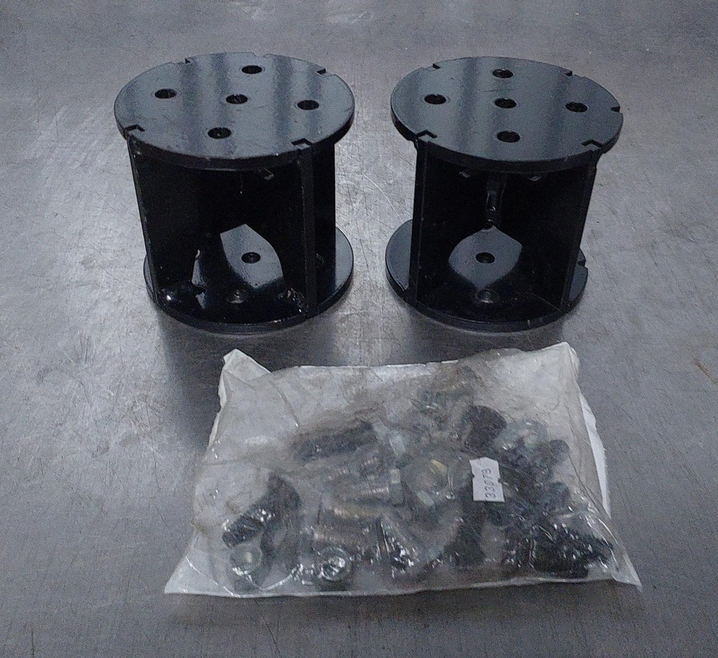 Kit de espaciadores de resorte neumático universales de 4"