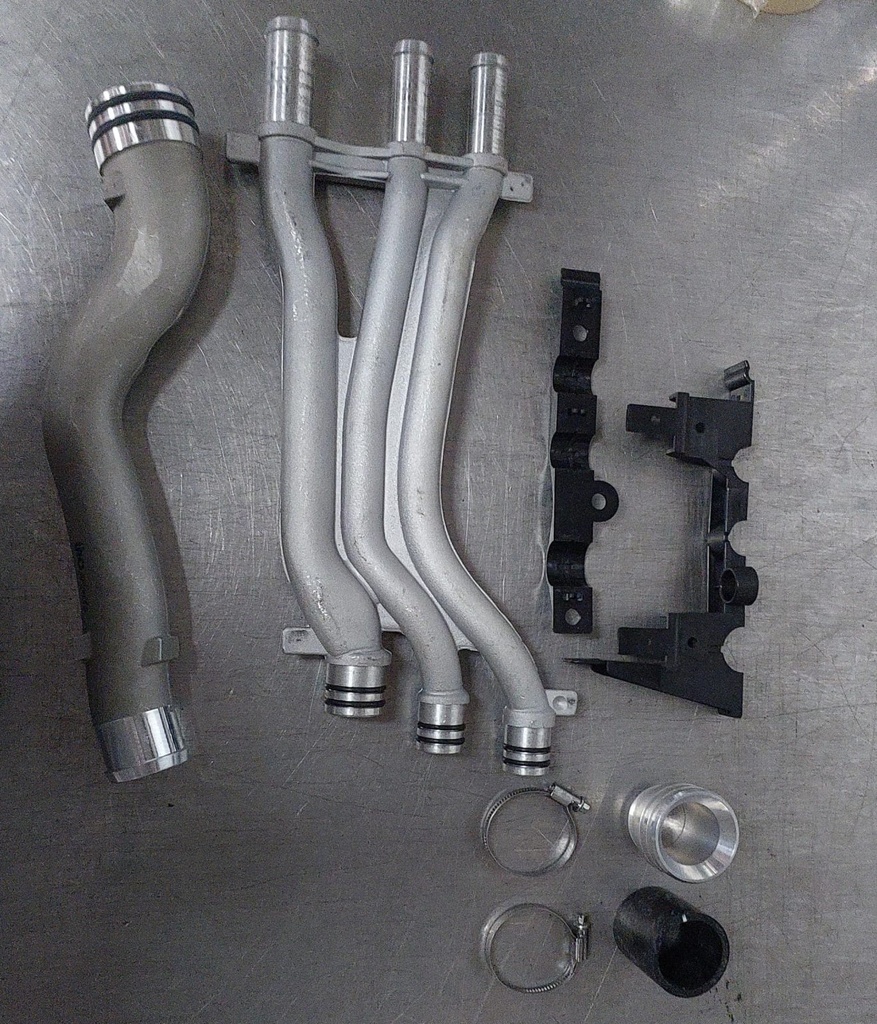 Kit de mangueras de radiador y tubos de refrigerante para Porsche Cayene V8 4.5L 2003-2006