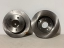 Discos Traseros Sólidos para Mazda 3 2004-2013.
