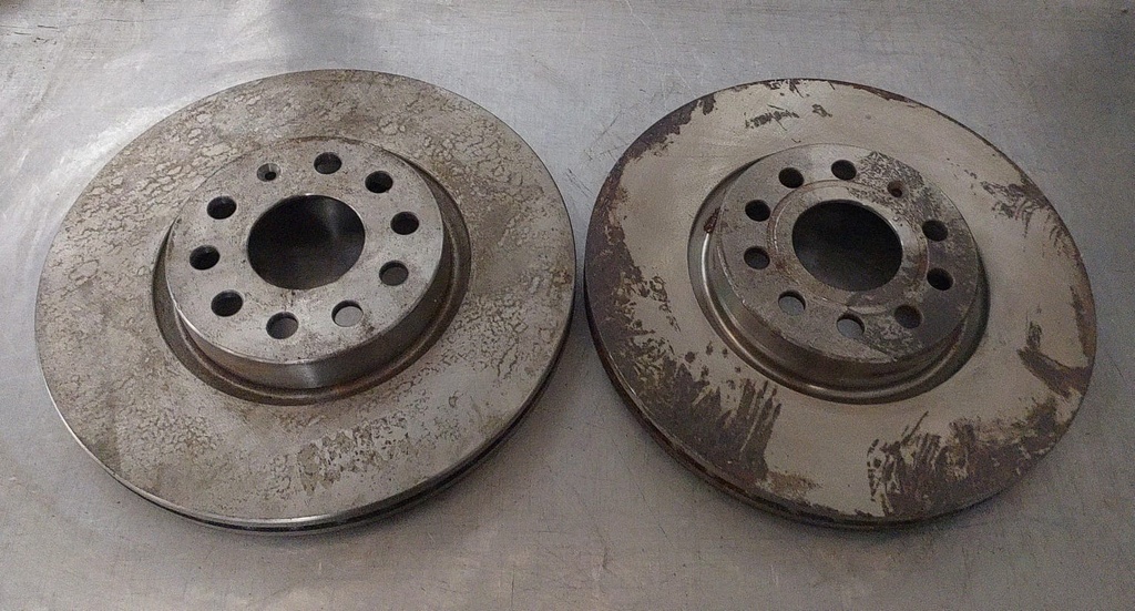 Discos delanteros ventilados solidos para Audi A3 2003-2016 diametro: 300mm