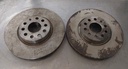 Discos delanteros ventilados solidos para Audi A3 2003-2016 diametro: 300mm