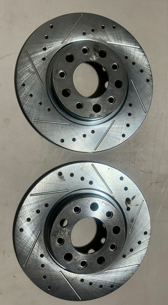 Discos traseros para Jeep Cherokee 2014 al 2022 diámetro: ( 278mm ) caliper trasero de un solo pistón