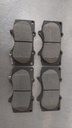 Pastillas de freno delanteras para Toyota 4Runner / Tacoma / Tundra / FJ Cruiser / Sequoia 2012-2023