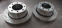 Discos traseros perforados ventilados para Dodge Ram 2500 / RAM 3500 2009-2024